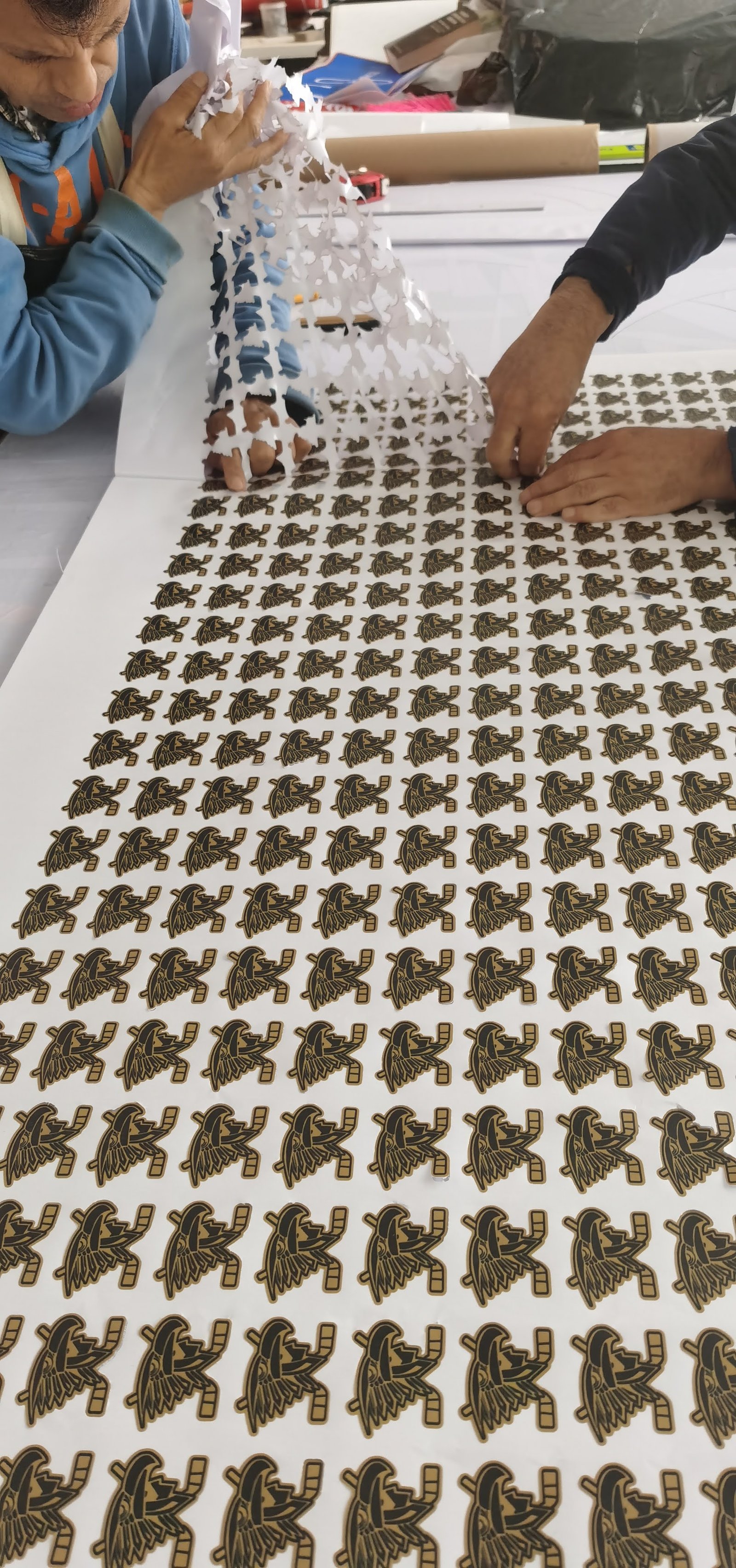 Impresión de vinil autoadherible de alta calidad